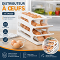Distributeur à œufs 3 étages – Rangement pour réfrigérateur